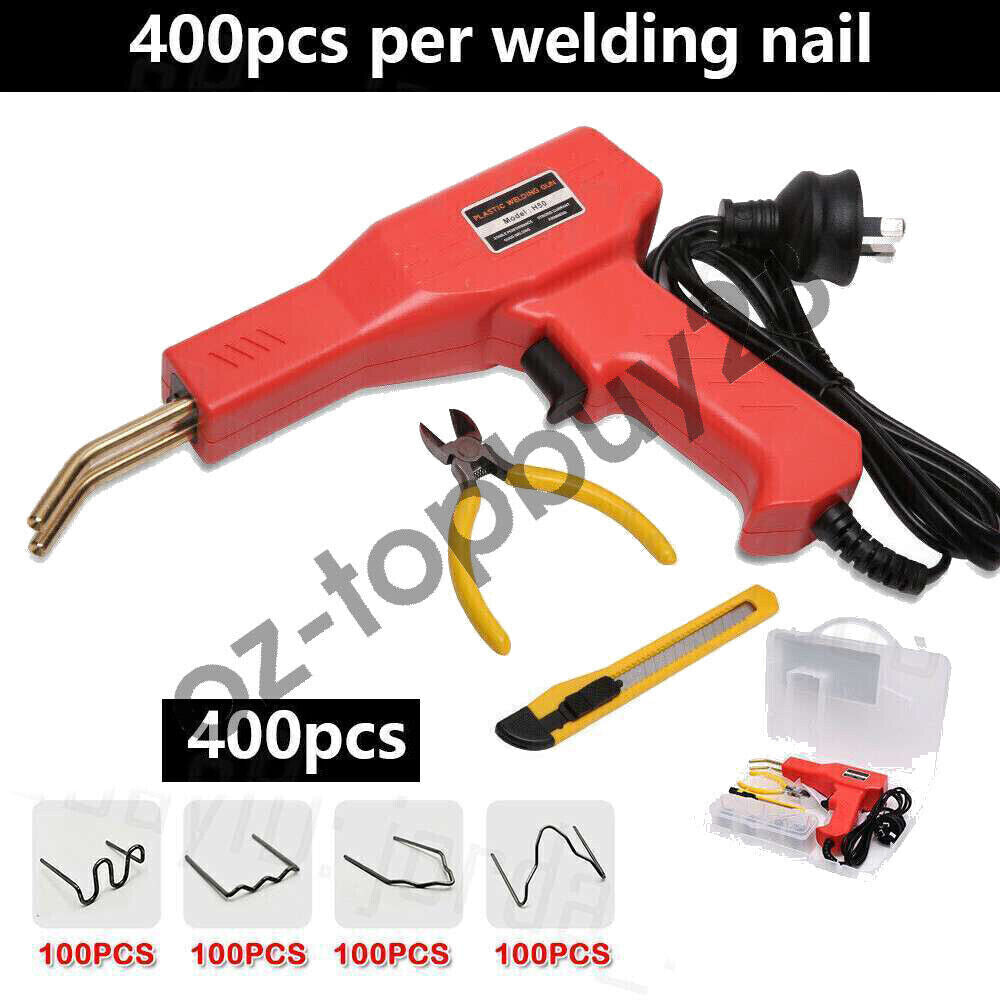 Plastic Welding 120W Machine Stapler Welder Garage Tool Repair Kit Car Bumper