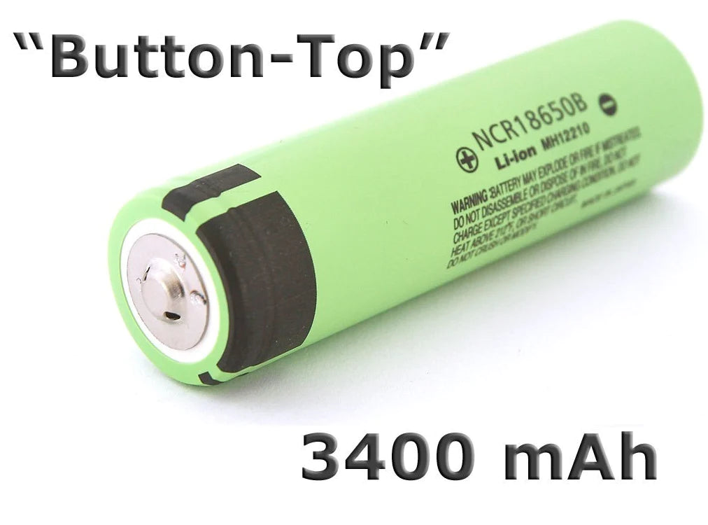 4x 18650 Batteries Rechargeable