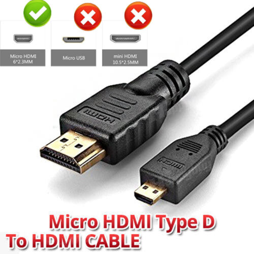 1M Micro HDMI Cable