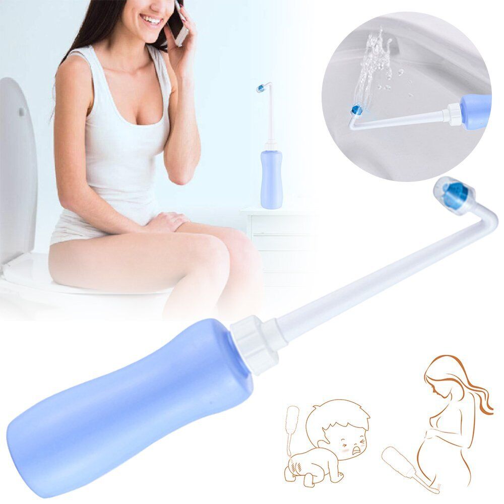 Portable Bidet Sprayer/Peri Bottle for Postpartum Perineal Care-hemmoroid 400ML