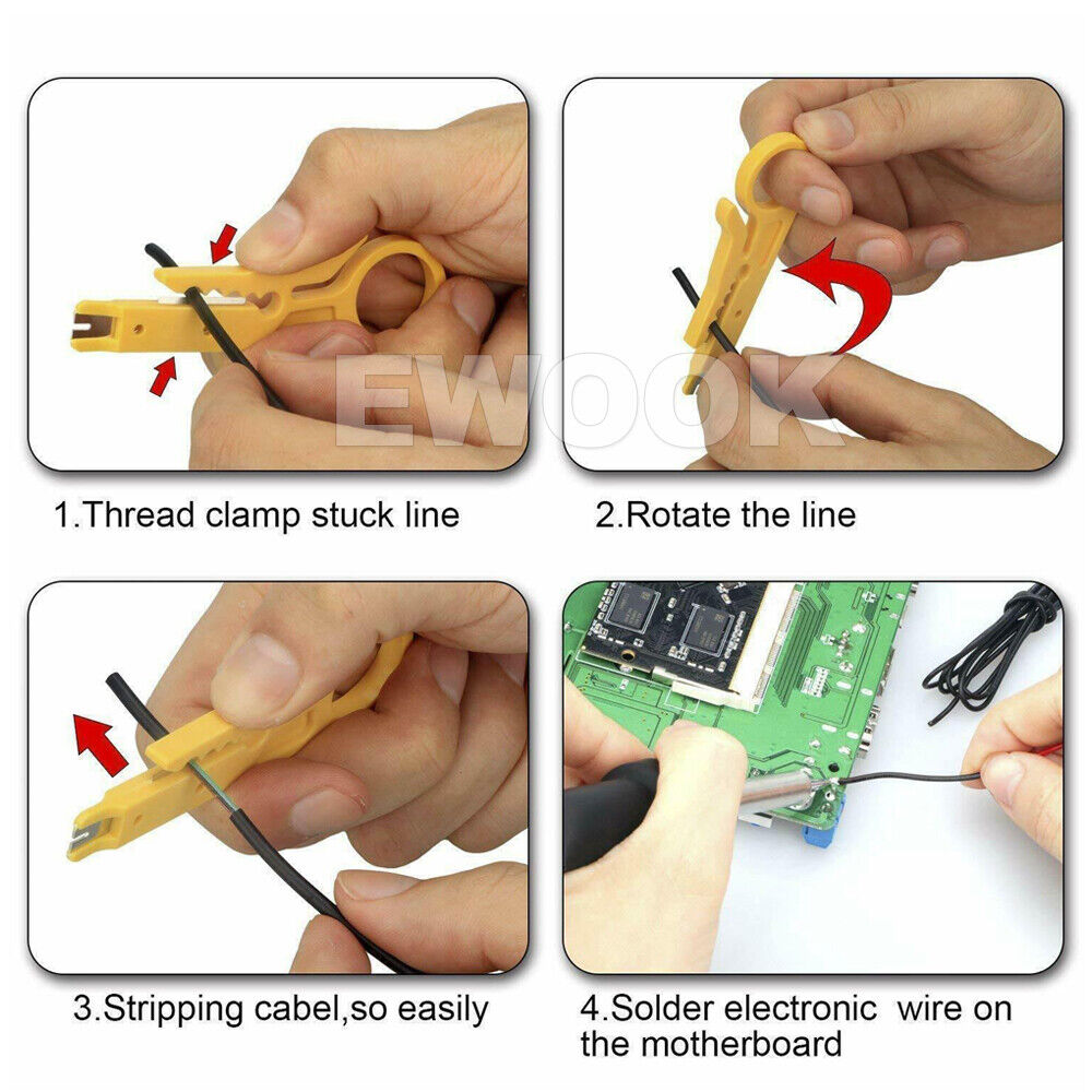 15in1 Soldering Iron Set 60W Soldering Station Desoldering Pump Stand Wire Tips