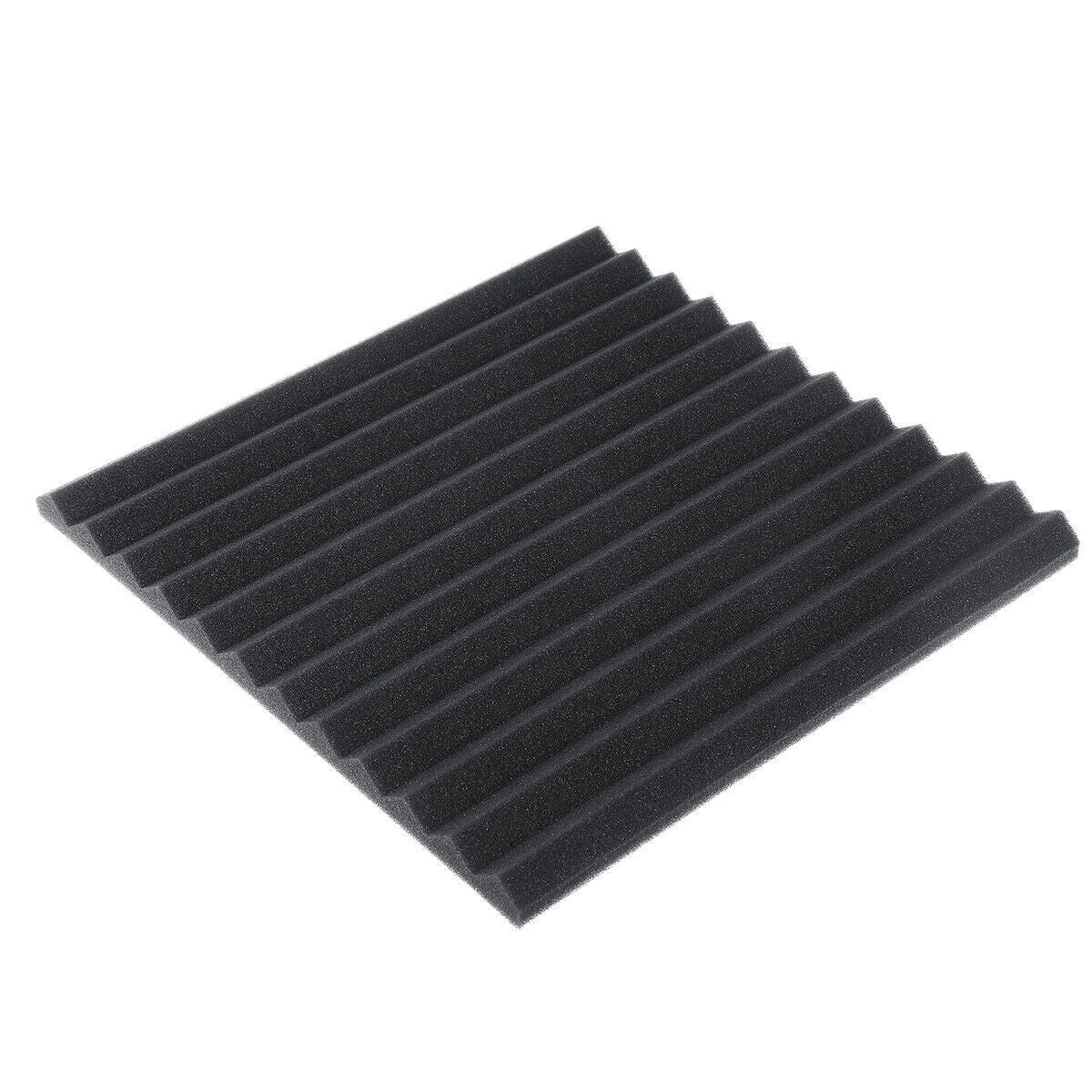 Studio Acoustic Foam Sound Absorbtion Proofing Panels Wedge Soundproof