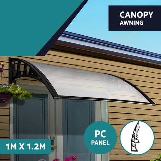 Window Door Awning Door Canopy Patio Shade Rain Cover Sun Shield