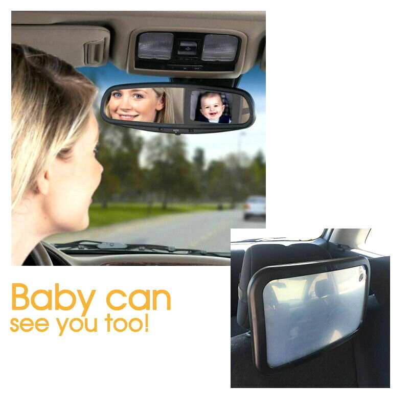 Baby Child Car Seat Mirror Inside Safety Rear Back View Ward Facing Care