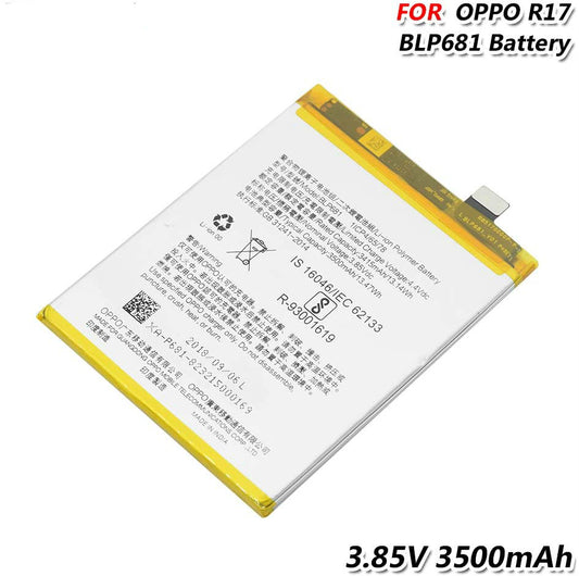 BLP681 Battery for Oppo R17 Smart Phone 3.85V 3500mAh