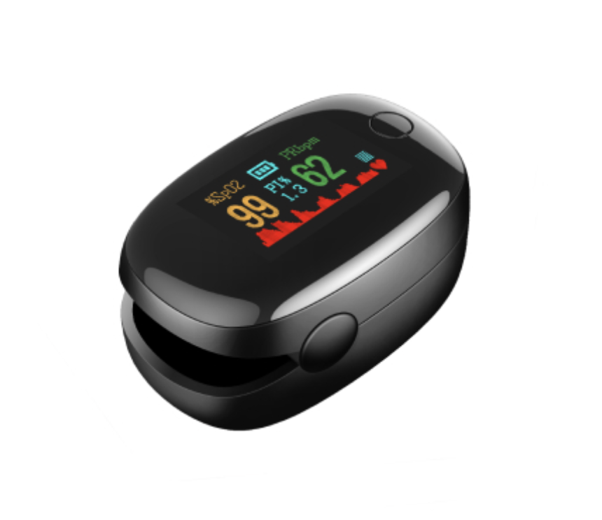 Finger Tip Blood Oxygen Monitor