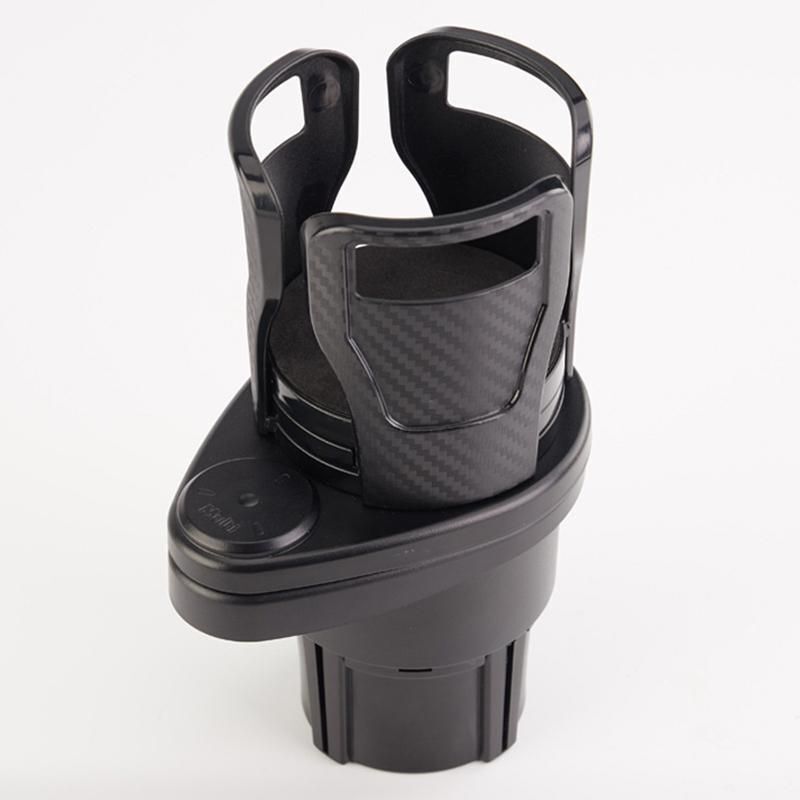 2in1 Car Cup Holder Expander Adapter 360° Adjustable Base Water Cup Drink Holder