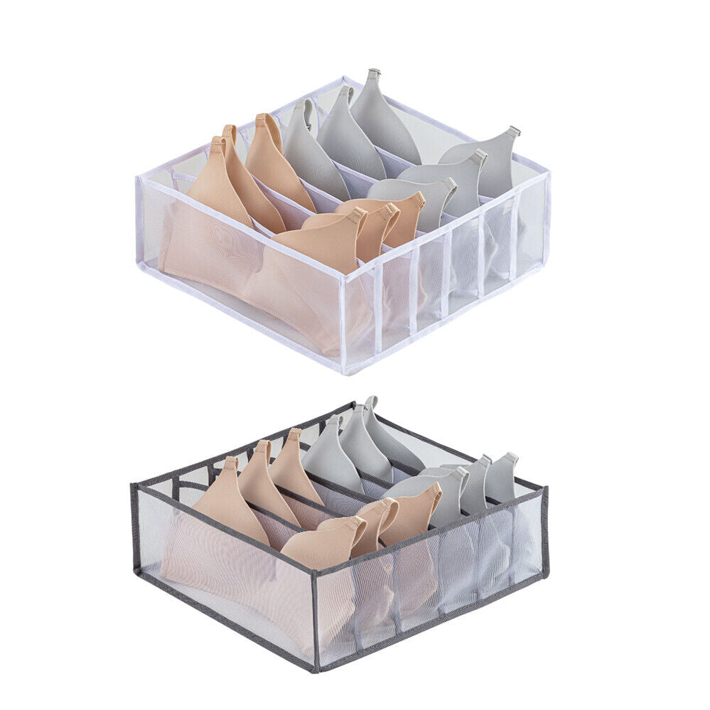 Grids Drawer Organiser Divider Jeans Sock Underwear Storage Closet Wardrobe