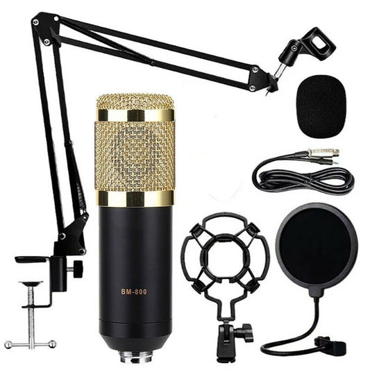 Musical Condenser Microphone For Home Studio Recording Heart-shaped Pointing