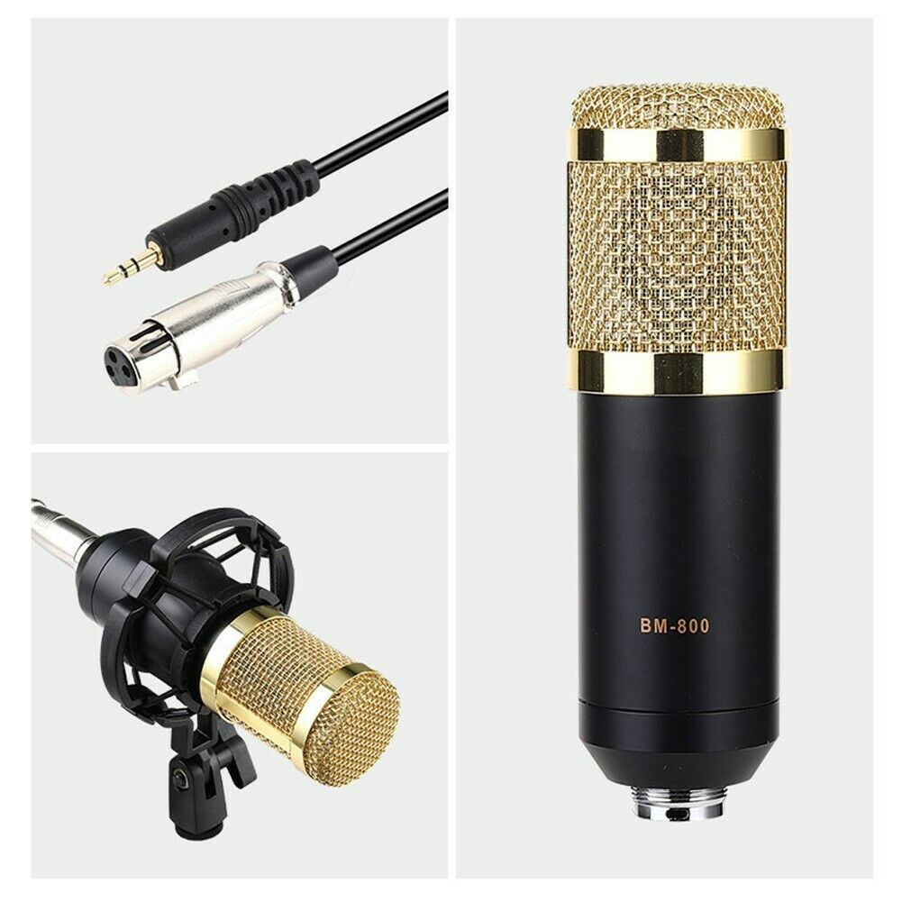 Musical Condenser Microphone For Home Studio Recording Heart-shaped Pointing