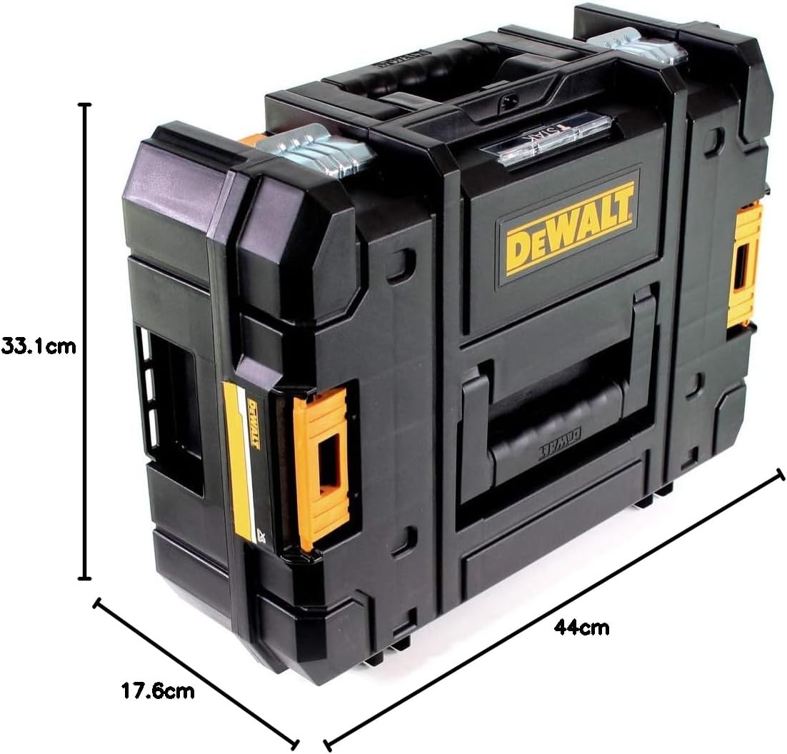 DeWalt H-Duty TSTAK II Suitcase Flat Top Tool Storage Organizers Box