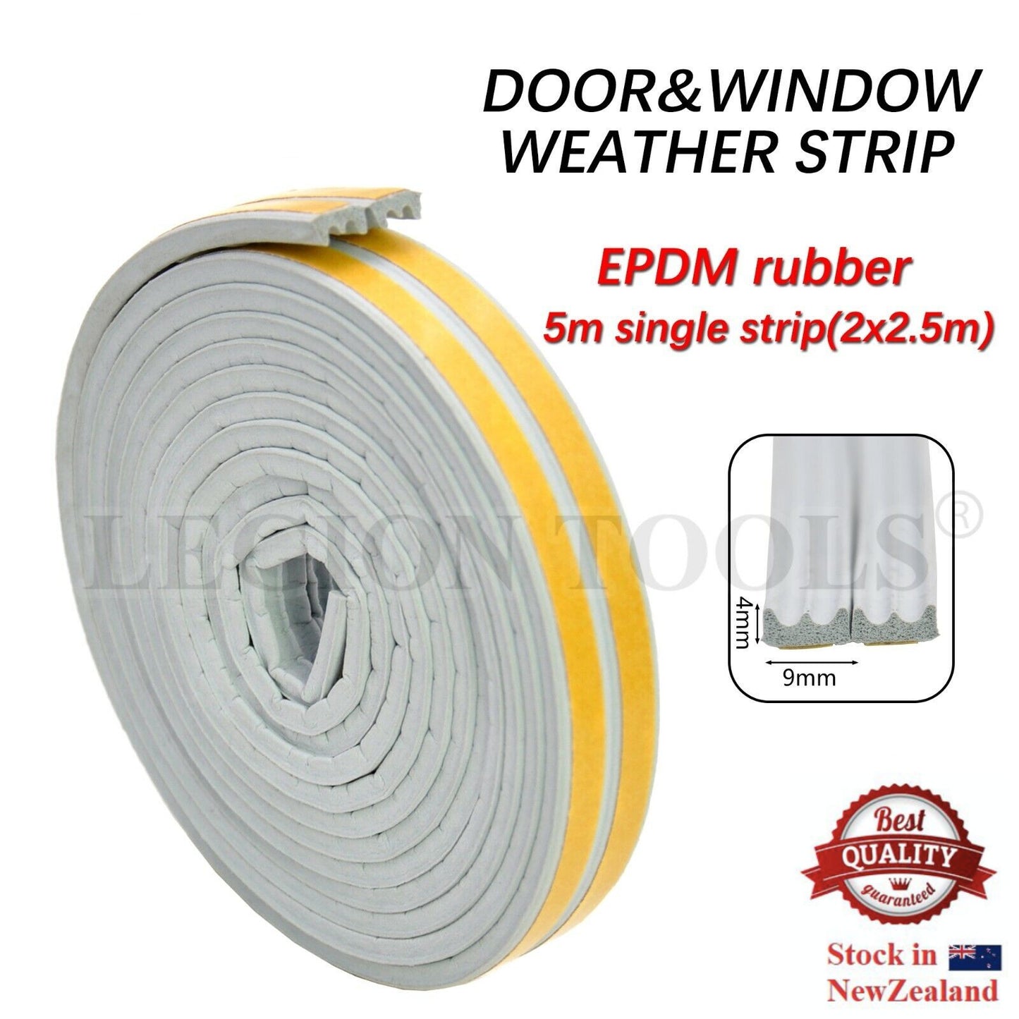 Door & Window Frame Weather Seal Strip