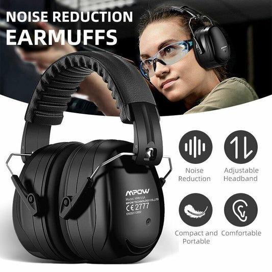 Ear Muffs Sound Proof Ear Mask Protect Shooting Hunting