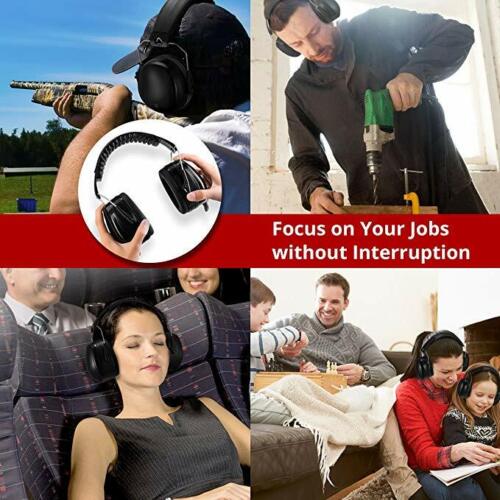 Ear Muffs Sound Proof Ear Mask Protect Shooting Hunting