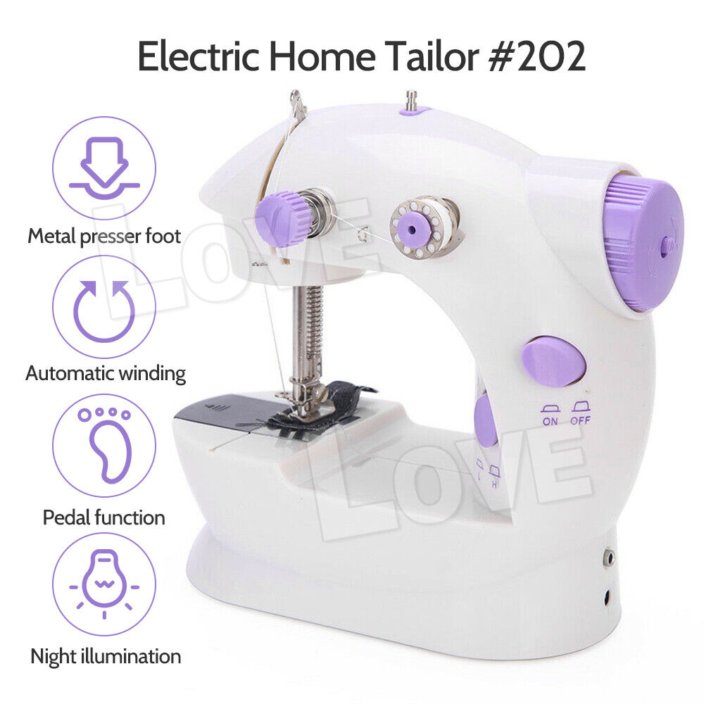 Electric Sewing Machine Mini Multi-Function Portable Hand Held Desktop Home