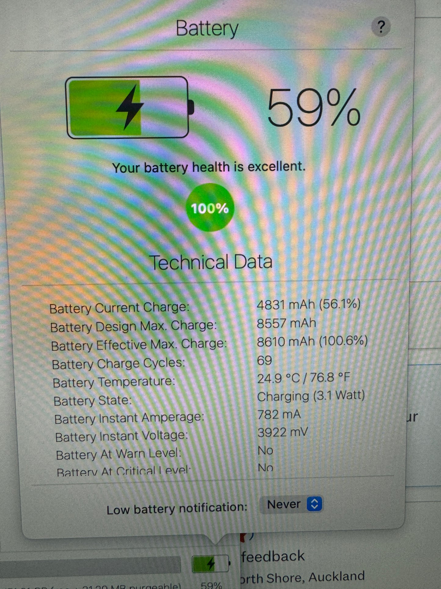 Pristine iPad 10.2" 9th Gen 2022 64GB battery health 100%