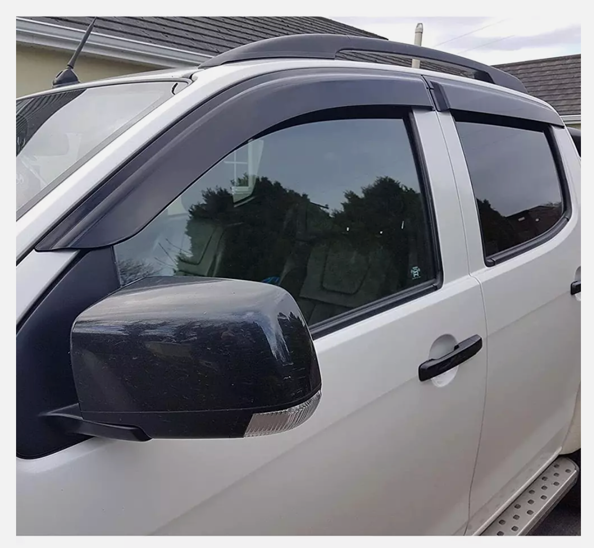 For Isuzu D-max Dmax 2012-2019 Weather Shields Window Visors Weathershields