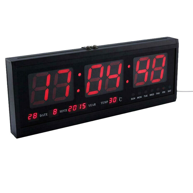 Jumbo LED Wall Desk Clock