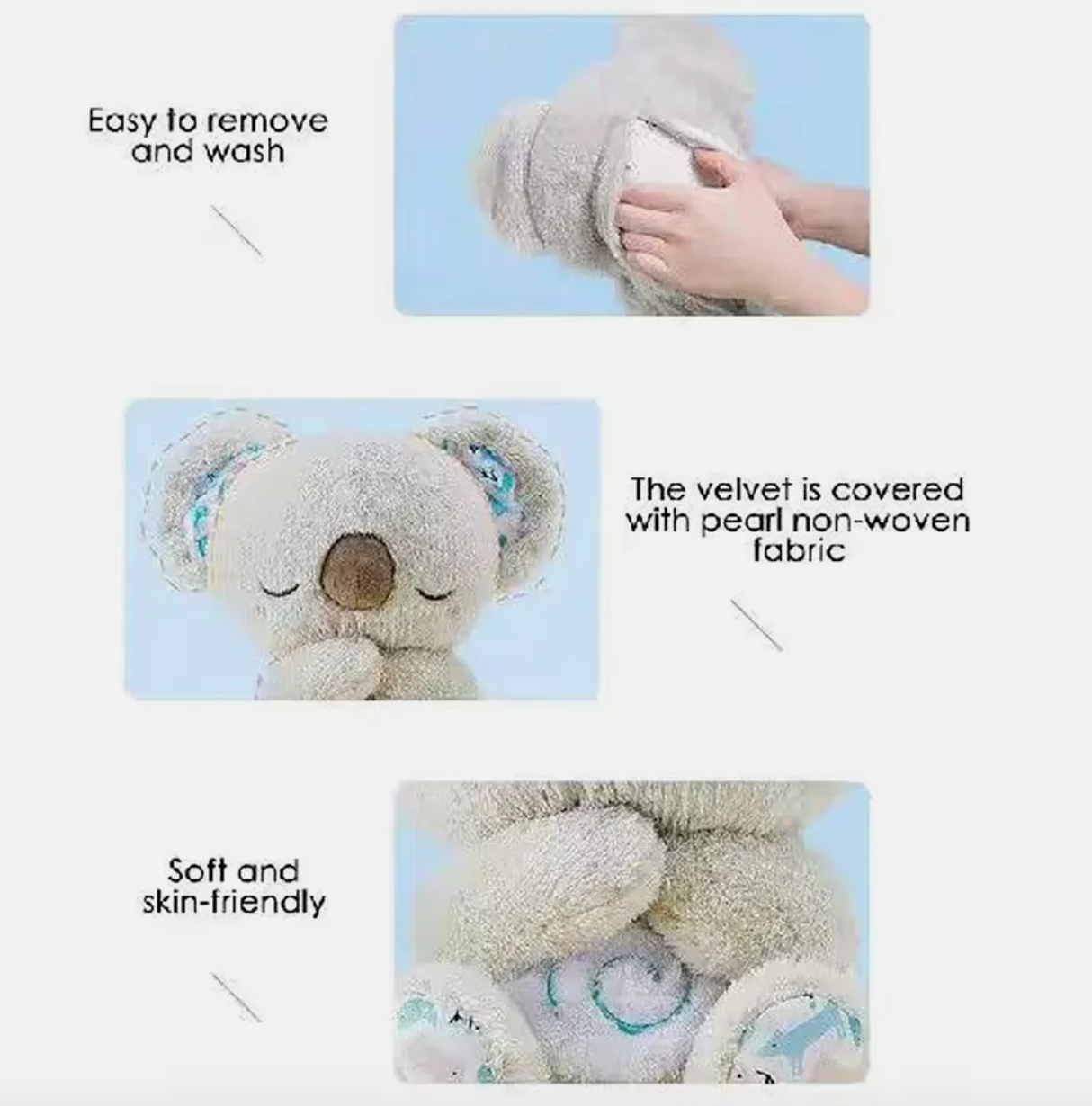 Rest Otter Calming Sleep,Arrily Calming Otter, The Relief Koala Breathing Toys