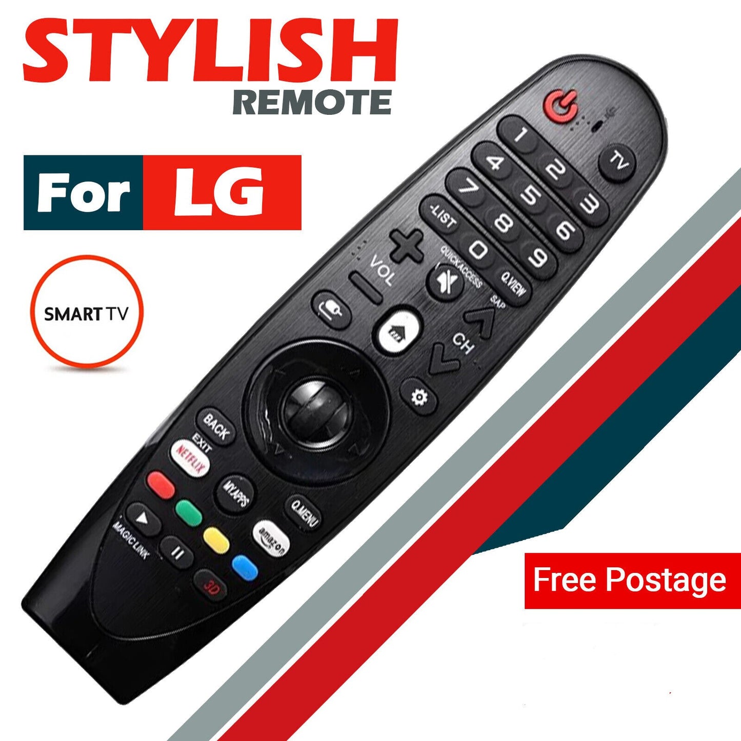 For LG AN-MR650A Remote Control Replacement Controller Magic Smart TV New