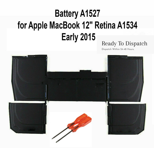 A1527 Battery for Apple Macbook Retina 12" A1534 A1705 2015 2016 2017