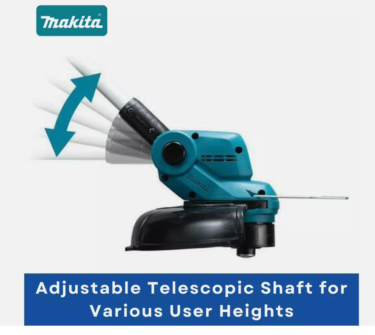 MAKITA 18v Cordless Line Trimmer Edger Whipper Snipper Telescopic Weed Eater