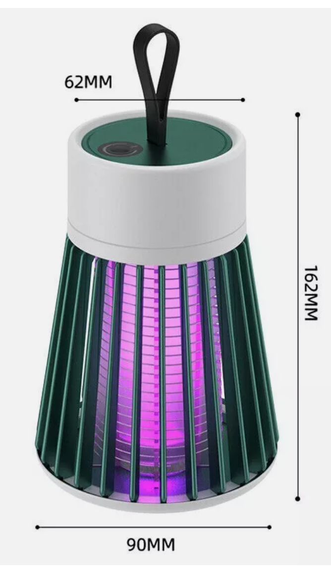 Electric Mosquito Killer Lamp Insect Catcher Fly Bug Zapper Trap LED UV Mozzie