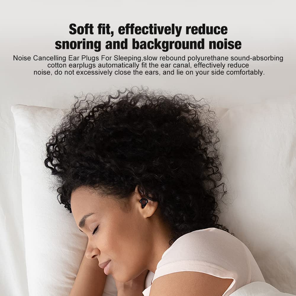 Quiet Noise Reduction Earplugs Super Soft Reusable Hearing Protection