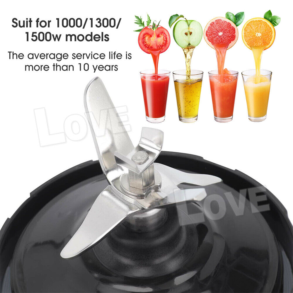 7 Fin Extractor Blade Blender For Nutri Ninja Auto IQ 1000 1300 1500 BL642 BL480