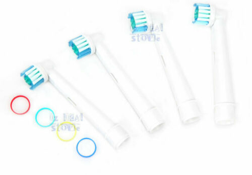 4xElectric Toothbrush Heads Oral B Compatible Replacement Brush Precision Clean