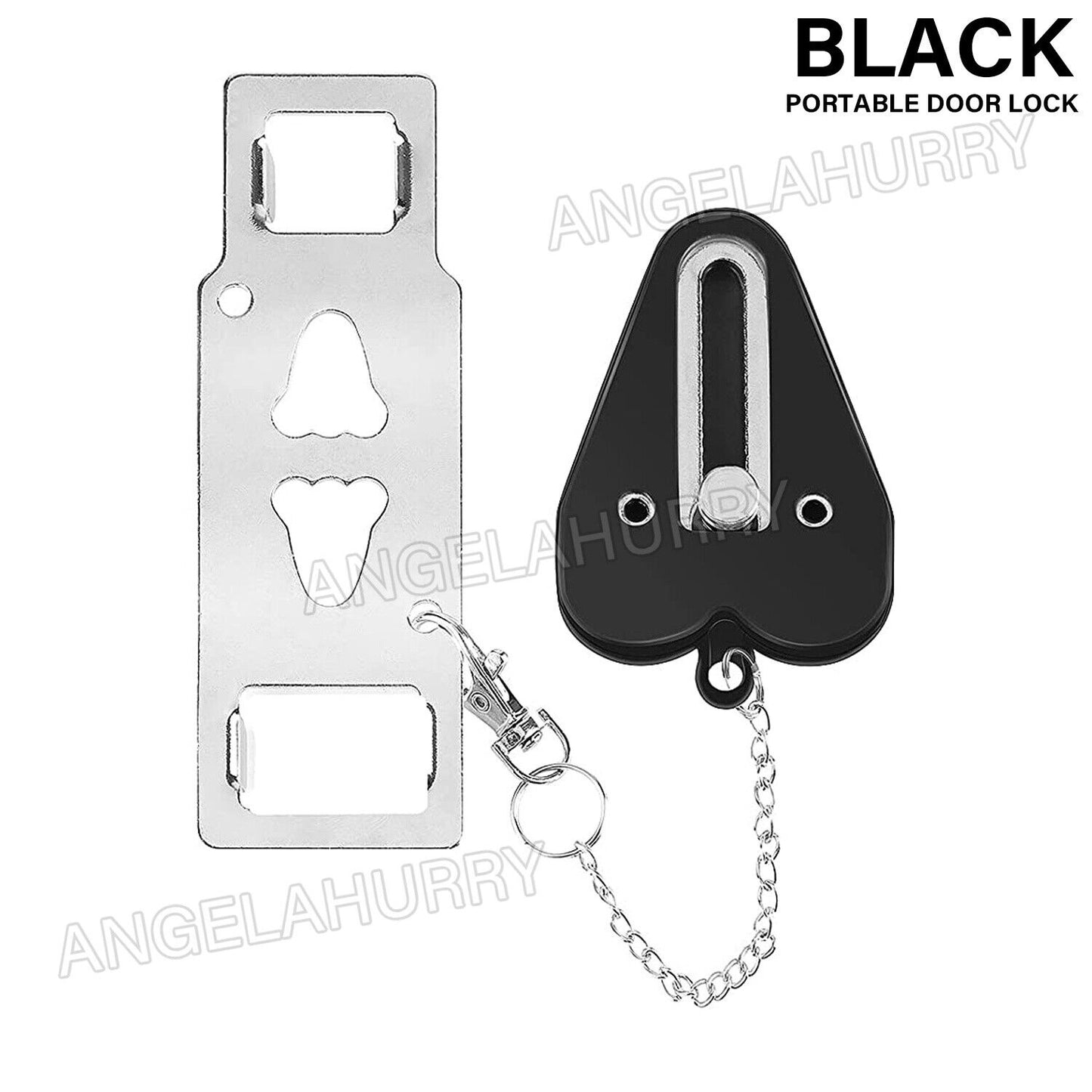 Portable Door Lock Security Safety Travel Hotel Home Addalock Safe Lock