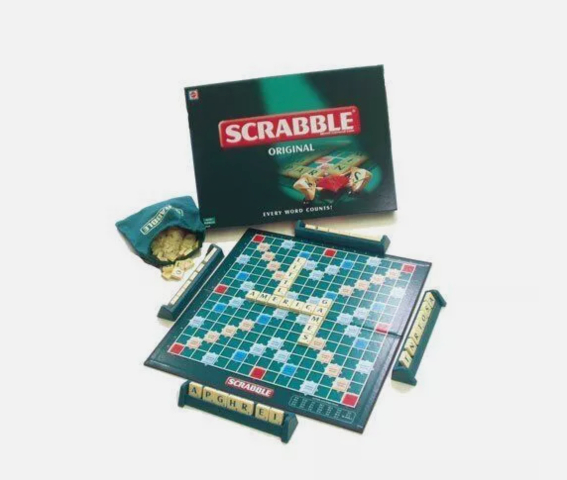 Scrabble Game Kid Adult Educational Toy Hot Fun Party Game Family Board Game