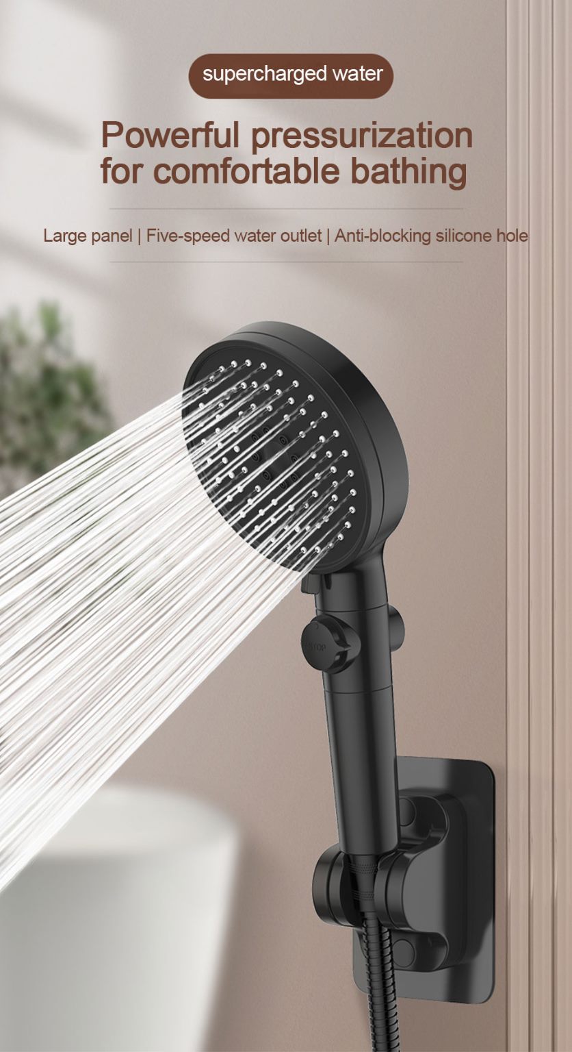 Large Adjustable Shower Head Panel High Pressure