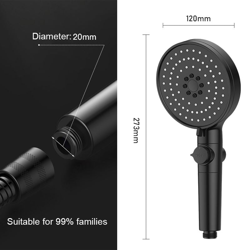 Large Adjustable Shower Head Panel High Pressure