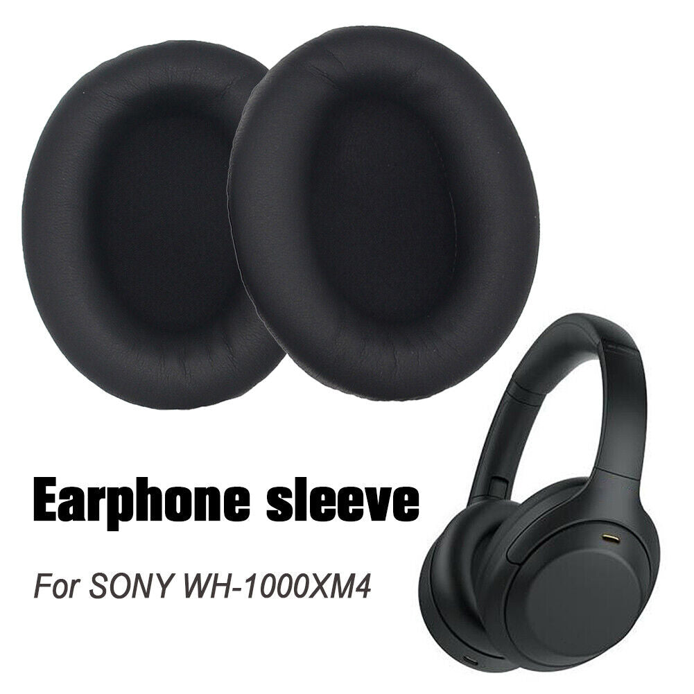 2pcs Replacement Cushion Earpads Cover for SONY WH-1000XM4 Earphones Sleeve Case