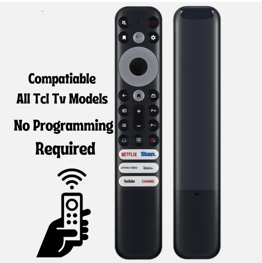 Replacement TCL RC902V FAR1 TV Remote Control models 85P735, 75P735, 65P735