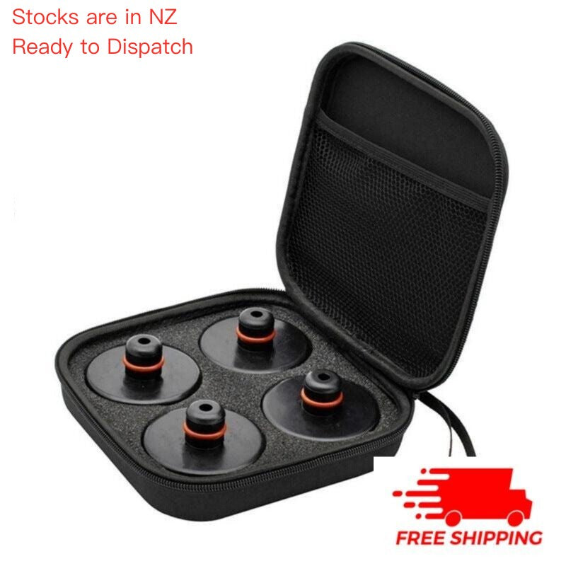 Lifting Jack Pad 4 Pucks with a Storage Case Accessories for Tesla Model 3/S/X/Y