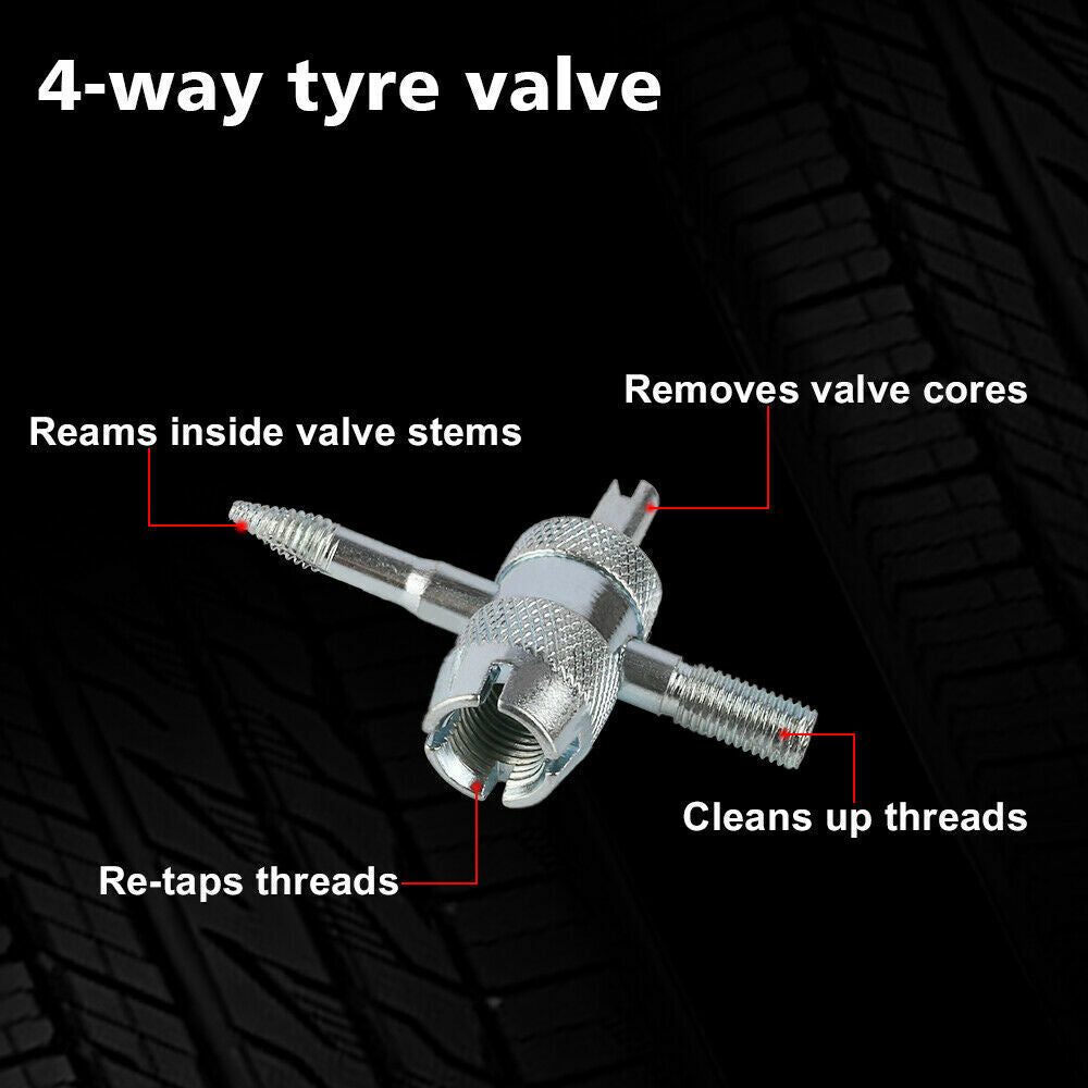 Tyre/Tire Deflator Rapid Air Deflators 4WD 4X4 Pressure Gauge Valve Tool