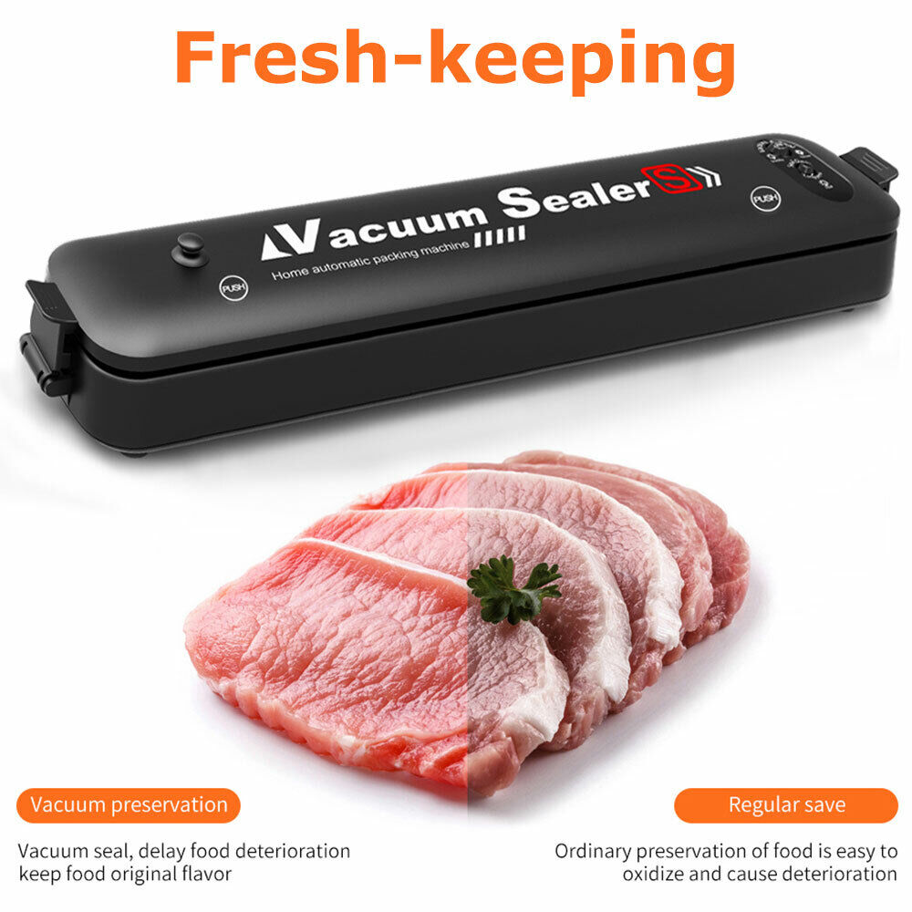 Automatic Vacuum Sealer Food Packing Machine with 15PCS Vaccum Food Bags