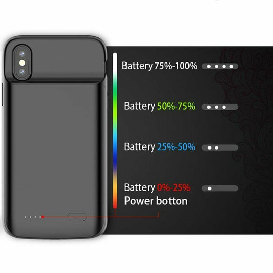 iPhone Xs Max Battery Charging Case Cover