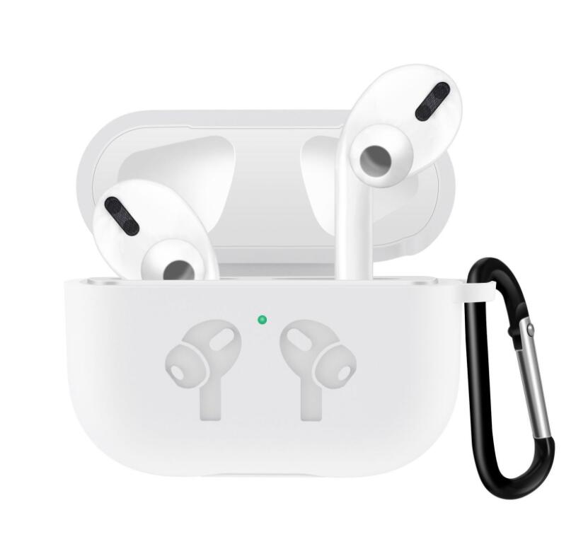 Protective Cover Skin Case Cover For AirPods Pro White Clour