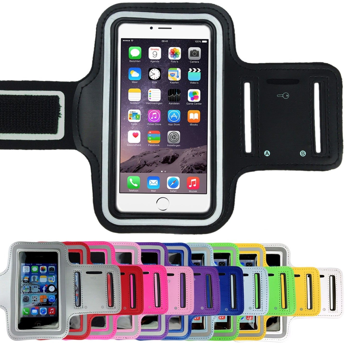 Cell Phone Armband Case 6.8''