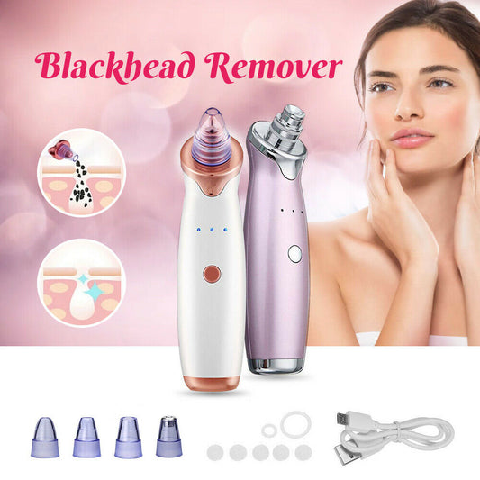 Electric Facial Skin Care Pore Blackhead Remover Cleaner Vacuum Acne Cleanser