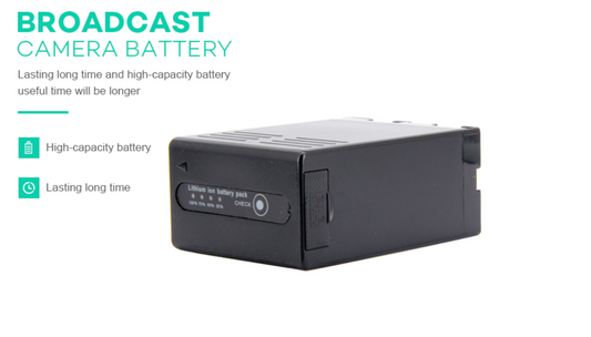 5200mAh BP-U65 Battery For Sony PMW-EX280