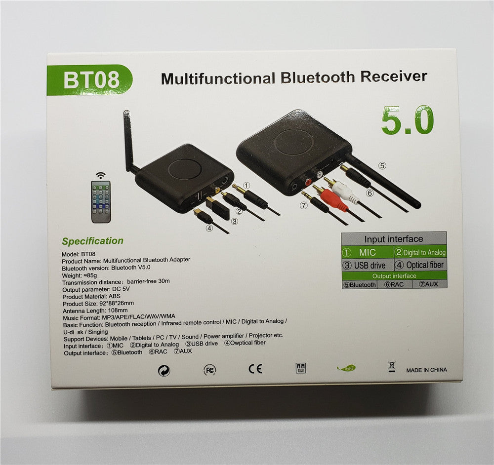 Multifunctional Bluetooth 5.0 Receiver