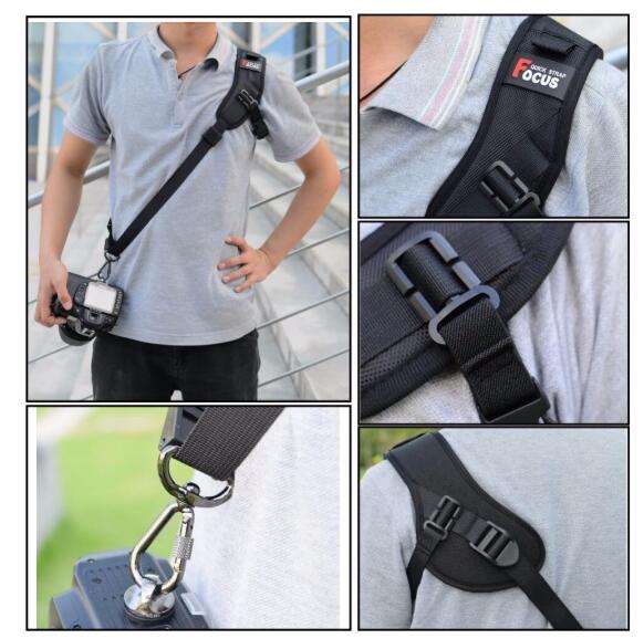 Quick Carry on Shoulder Camera Belt for Digital Single Lens SLR Cameras