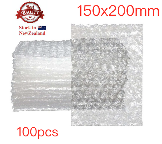 100x Poly Bubble Bag 150x200mm