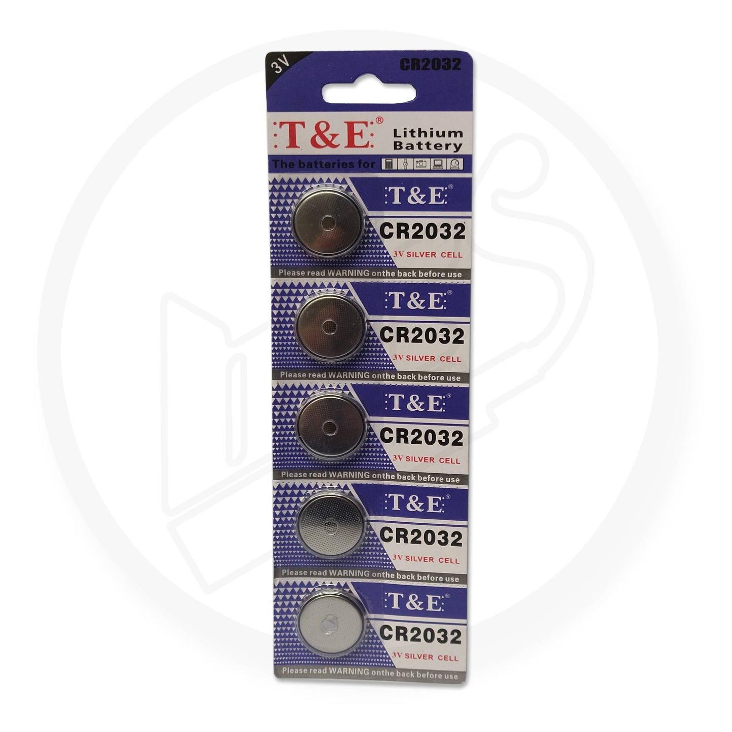 CR2032 3V LITHIUM CELL Button BATTERY 2032 Batteries Car Key Toy(5 pack)