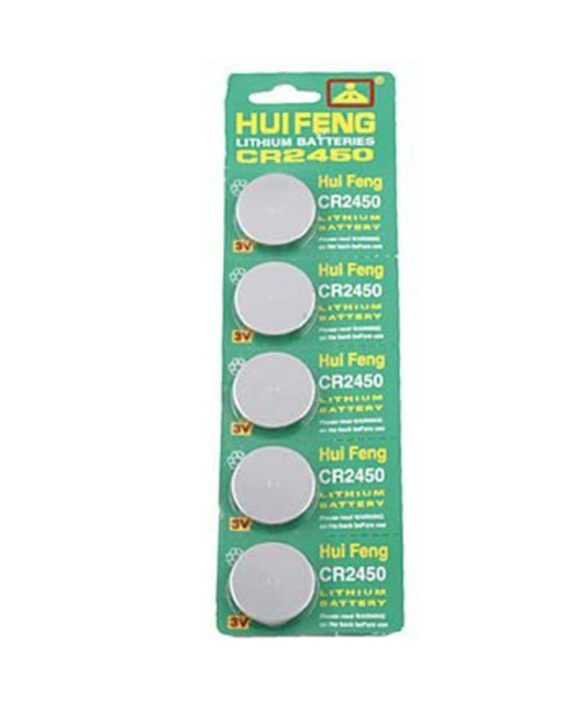 5x LITHIUM CR2450 3V 1 2 5 10 15 20 50 Batteries