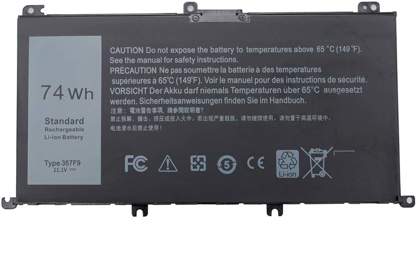 Battery For Dell Inspiron 15 7559 15 7000 7566 7567 357F9 71JF4